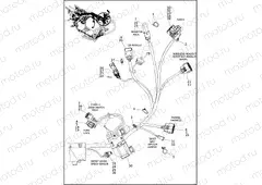WIRING HARNESS, MAIN (2 OF 10)