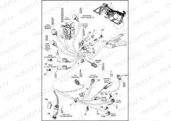 WIRING HARNESS, MAIN - (7 OF 9)