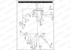 WIRING HARNESS, MAIN - 883C/L/N/R, 1200C/L/N/X (2 OF 2)