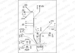 WIRING HARNESS, MAIN, ABS (5 OF 5)