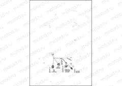 WIRING HARNESS, MAIN, ABS - ALL MODELS EXCEPT FXDLS (9 OF 10)