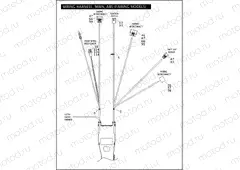 WIRING HARNESS, MAIN, ABS (FAIRING MODELS) (1 OF 6)