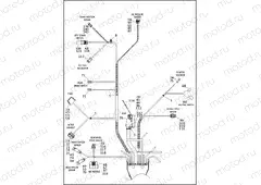 WIRING HARNESS, MAIN, ABS (FAIRING MODELS) (5 OF 6)