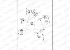 WIRING HARNESS, MAIN, ABS (FAIRING MODELS) - FLHX AND FLHXS (7 OF 8)