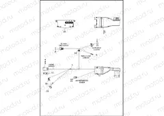 WIRING HARNESS, MAIN, ABS (FAIRING MODELS) - FLTRU (1 OF 8)