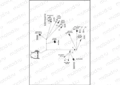 WIRING HARNESS, MAIN, ABS (FAIRING MODELS)-FLTRX AND FLTRXS (7 OF 8)