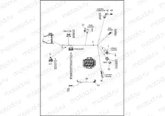 WIRING HARNESS, MAIN, ABS - FLHP (8 OF 9)