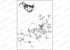 WIRING HARNESS, MAIN, ABS - FLHRXS (1 OF 10)