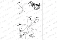 WIRING HARNESS, MAIN, ABS - FLHRXS (10 OF 10)