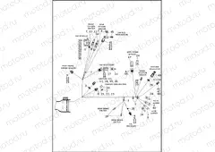 WIRING HARNESS, MAIN, ABS - FLHTK AND FLHTKL (8 OF 10)
