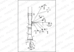 WIRING HARNESS, MAIN, ABS - FLHTP (2 OF 5)