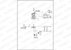 WIRING HARNESS, MAIN, ABS - FLHTP (2 OF 9)