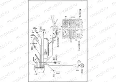 WIRING HARNESS, MAIN, ABS - FLHTP (3 OF 5)