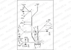 WIRING HARNESS, MAIN, ABS - FLHTP (5 OF 5)
