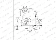 WIRING HARNESS, MAIN, ABS - FLHTP (7 OF 8)