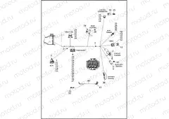 WIRING HARNESS, MAIN, ABS - FLHTP (9 OF 9)