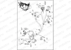 WIRING HARNESS, MAIN, ABS - FLHX, FLHXS AND FLHXST (2 OF 10)
