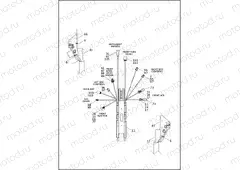 WIRING HARNESS, MAIN, ABS - FLSTC, FLSTF, FLSTN & FLSTFB (1 OF 5)