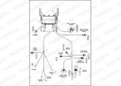 WIRING HARNESS, MAIN, ABS - FLSTF, FLSTFB AND FLSTFBS (4 OF 5)