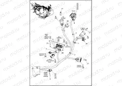 WIRING HARNESS, MAIN, ABS - FLTRK (2 OF 10)