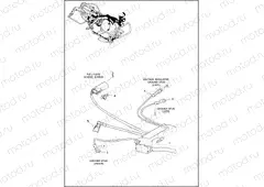 WIRING HARNESS, MAIN, ABS - FLTRX, FLTRXS AND FLTRXST (5 OF 10)
