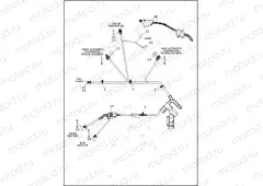 WIRING HARNESS, MAIN, ABS - FXDB, FXDF, FXDL, FXDWG (8 OF 9)