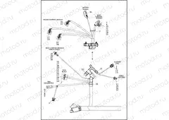 WIRING HARNESS, MAIN, ABS - FXDLS (4 OF 5)