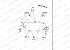 WIRING HARNESS, MAIN, ABS - FXDLS (5 OF 5)
