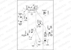 WIRING HARNESS, MAIN, ABS - FXSB (4 OF 5)