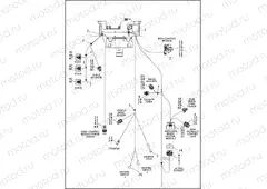 WIRING HARNESS, MAIN, ABS - FXSB (4 OF 5)