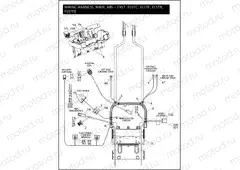 WIRING HARNESS, MAIN, ABS - FXST, FLSTC, FLSTF, FLSTN & FLSTFB(3 OF 5)
