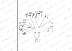 WIRING HARNESS, MAIN, ABS (NON-FAIRING MODELS) (1 OF 5)