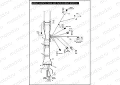 WIRING HARNESS, MAIN, ABS (NON-FAIRING MODELS) (2 OF 5)