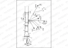 WIRING HARNESS, MAIN, ABS (NON-FAIRING MODELS) (2 OF 5)