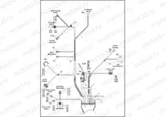 WIRING HARNESS, MAIN, ABS (NON-FAIRING MODELS) (5 OF 5)