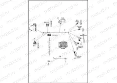 WIRING HARNESS, MAIN, ABS (NON-FAIRING MODELS) (8 OF 8)