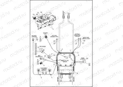 WIRING HARNESS, MAIN, ABS - TWIN CAM 103⢠- FXST, FLSTC, FLSTF, FLSTN & FLSTFB (3 OF 5)