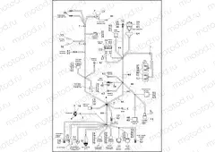 WIRING HARNESS, MAIN - FLHP/FLHPI (1 OF 2)
