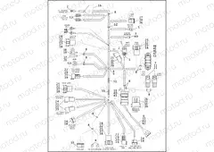WIRING HARNESS, MAIN - FLHR (1 OF 2)