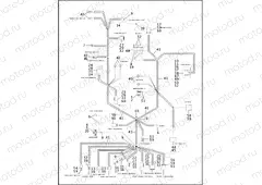 WIRING HARNESS, MAIN - FLHR & FLHR-I (2 OF 2)