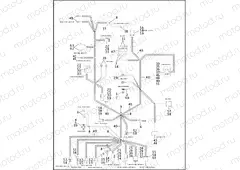 WIRING HARNESS, MAIN - FLHR & FLHRCI (2 OF 2)