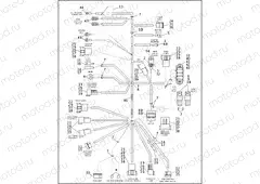 WIRING HARNESS, MAIN - FLHR & FLHRI