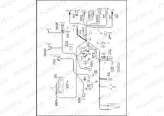 WIRING HARNESS, MAIN - FLHR, FLHRI & FLHRCI (1 OF 2)