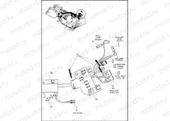 WIRING HARNESS, MAIN - FLHR, FLHRXS (1 OF 10)