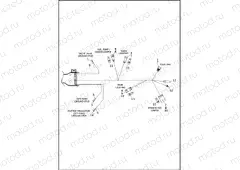 WIRING HARNESS, MAIN - FLHTCUTG (5 OF 8)