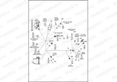 WIRING HARNESS, MAIN - FLHTCUTG (7 OF 9)
