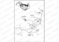 WIRING HARNESS, MAIN - FLHTK (1 OF 10)