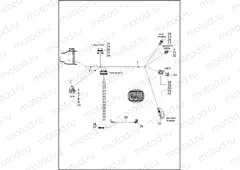 WIRING HARNESS, MAIN - FLRT (8 OF 9)