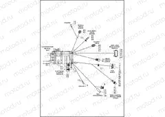 WIRING HARNESS, MAIN, KEYLESS, ABS (3 OF 4)