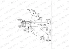 WIRING HARNESS, MAIN, KEYLESS, ABS (3 OF 4)